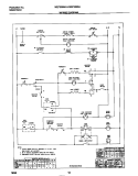 WIRING DIAGRAM Diagram and Parts List for WEF350BADC  Frigidaire Range