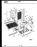 SYSTEM AND AUTOMATIC DEFROST PARTS Diagram and Parts List for FRS22VSAD0  Frigidaire Refrigerator