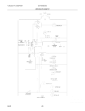 WIRING SCHEMATIC Diagram and Parts List for GLHS66EESB0  Frigidaire Refrigerator