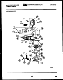 WASHER DRIVE SYSTEM AND PUMP Diagram and Parts List for SM230LXW2  Frigidaire Washer