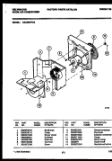 AIR HANDLING PARTS Diagram and Parts List for KAC084P7A3  Kelvinator Air Conditioner