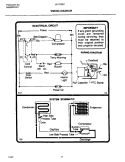 WIRING DIAGRAM Diagram and Parts List for UL2100ECW0  Electrolux Freezer