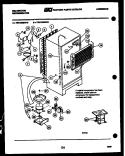 SYSTEM AND AUTOMATIC DEFROST PARTS Diagram and Parts List for TSK180EN2D  Kelvinator Refrigerator