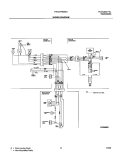 WIRING DIAGRAM Diagram and Parts List for FRT21P6BSK4  Frigidaire Refrigerator