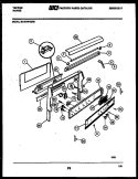 BACKGUARD Diagram and Parts List for 30-3979-00-05  Tappan Range