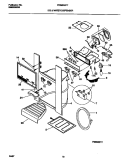 ICE & WATER DISPENSER Diagram and Parts List for FRS26WPFD0  Frigidaire Refrigerator