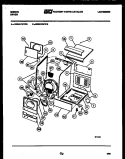 CABINET PARTS Diagram and Parts List for DE24P2WTFB  Gibson Dryer