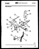 PORTABLE WASHER COMPONENTS Diagram and Parts List for AWP330F2W  Kelvinator Washer