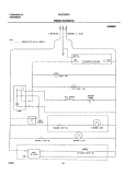 WIRING SCHEMATIC Diagram and Parts List for PLHT219TCK1  Frigidaire Refrigerator