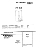 COVER Diagram and Parts List for FMW2  Kelvinator Refrigerator