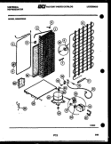 SYSTEM AND AUTOMATIC DEFROST PARTS Diagram and Parts List for GSIW36BH1  Frigidaire Refrigerator