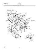 CONTROLS Diagram and Parts List for FRS20QRCW4  Frigidaire Refrigerator