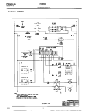 WIRING DIAGRAM Diagram and Parts List for F64B353BDB  Frigidaire Range