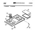 Part Location Diagram of 286T007P05 Frigidaire GRIDDLE