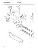 Part Location Diagram of 316445270 Frigidaire PANEL-BACKGUARD