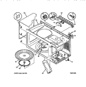 WRAPPER / BODY Diagram and Parts List for SMS107T1B1  Tappan Microwave
