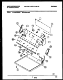 Part Location Diagram of 131260600 Frigidaire PANEL-CONTROL