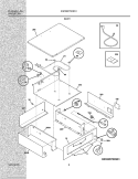BODY / CONTROLS Diagram and Parts List for E30WD75DSS1  Electrolux Warming Drawer