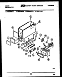 ICE DISPENSER Diagram and Parts List for RS22F9WS1F  Gibson Refrigerator