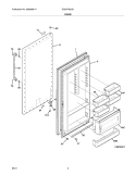 Part Location Diagram of 297329321 Frigidaire PANEL-OUTER DOOR