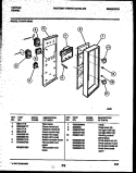 Part Location Diagram of 8014778 Frigidaire PANEL