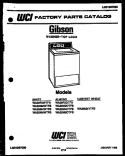 COVER Diagram and Parts List for WA28M4YTFB  Gibson Washer