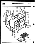 BODY PARTS Diagram and Parts List for 32-1014-23-01  Tappan Range