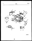 WRAPPER AND BODY PARTS Diagram and Parts List for 56-3872-10-02  Tappan Microwave