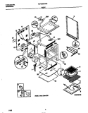Part Location Diagram of 316001358 Frigidaire HARNESS-WIRING