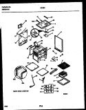 BODY PARTS Diagram and Parts List for 30-3981-23-03  Tappan Range