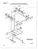 BURNER Diagram and Parts List for MGF324WGSA  Frigidaire Range