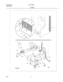 SYSTEM Diagram and Parts List for GFU17F5AW0  Gibson Freezer