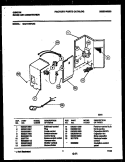 ELECTRICAL PARTS Diagram and Parts List for GAH11EP2A2  Gibson Air Conditioner