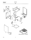 BODY Diagram and Parts List for MGF303PGWK  Uni Range