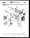 POWER CONTROL Diagram and Parts List for MC1335L1  Frigidaire Microwave