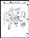 BODY PARTS Diagram and Parts List for 31-4968-32-01  Tappan Range