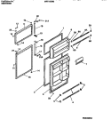 Part Location Diagram of 5303295730 Frigidaire PANEL-INNER DOOR