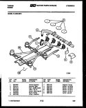 Part Location Diagram of 3201441 Frigidaire MANIFOLD - PIPE