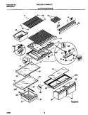 Part Location Diagram of 215919122 Frigidaire FRAME-FULL SHELF