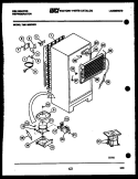 SYSTEM AND AUTOMATIC DEFROST PARTS Diagram and Parts List for TMK180EN2D  Kelvinator Refrigerator