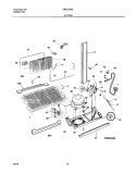 SYSTEM Diagram and Parts List for FRT22TSEK5  Frigidaire Refrigerator