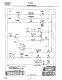 WIRING DIAGRAM Diagram and Parts List for FEF350CCTD  Frigidaire Range