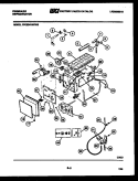 ICE MAKER AND INSTALLATION PARTS Diagram and Parts List for FPCE24VWFA0  Frigidaire Refrigerator