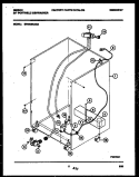 CABINET PARTS Diagram and Parts List for SP24D5KAGA  Gibson Dishwasher