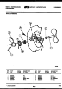 CAM Diagram and Parts List for SP560MXF2  Frigidaire Dishwasher