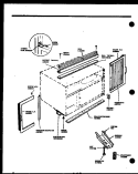 SYSTEM PARTS Diagram and Parts List for AK107K1V2  Frigidaire Air Conditioner