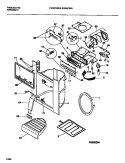 Part Location Diagram of 215917800 Frigidaire Actuator Spring