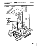 CABINET PARTS Diagram and Parts List for RS228GCD2  Frigidaire Refrigerator
