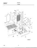 SYSTEM Diagram and Parts List for GRS26ZRHW6  Gibson Refrigerator