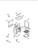 BODY Diagram and Parts List for CGC3M2DXE  Gibson Range